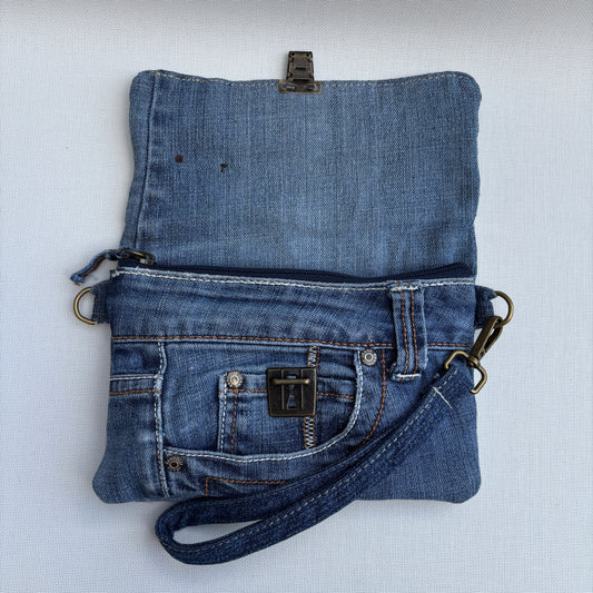 Riñonera NANO multifunción ♻️ Jeans Recycled ♻️ · Pieza Única Núm. 17619