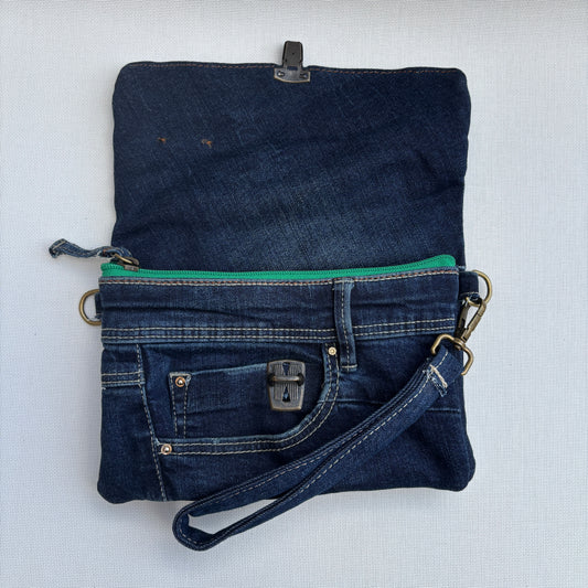 Riñonera NANO multifunción ♻️ Jeans Recycled ♻️ · Pieza Única Núm. 17620