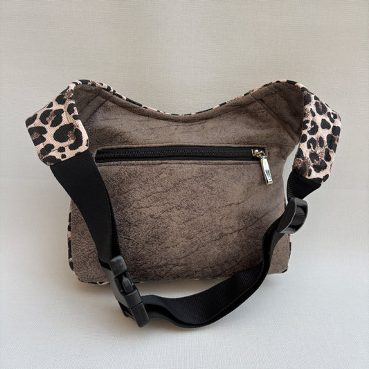 Riñonera "Elegant Animal Print Chic" + Bolsillo trasero · Pieza Única Núm. 17683