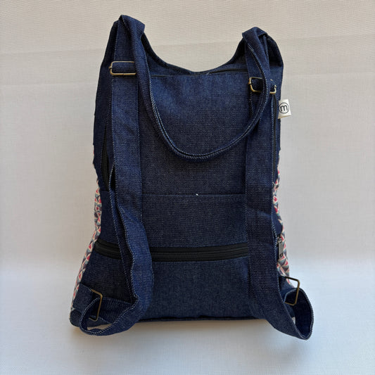 Mochila "Bhaktapur" Jeans · Pieza Exclusiva 19086