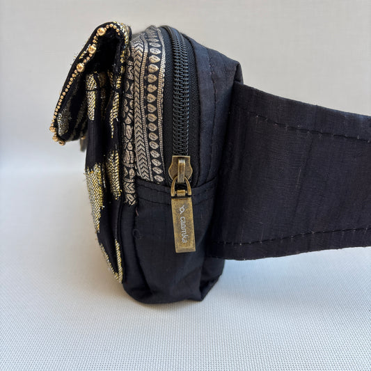 Riñonera Urban "Elegant Luxury India Golden Top" · Pieza Única Núm. 19174