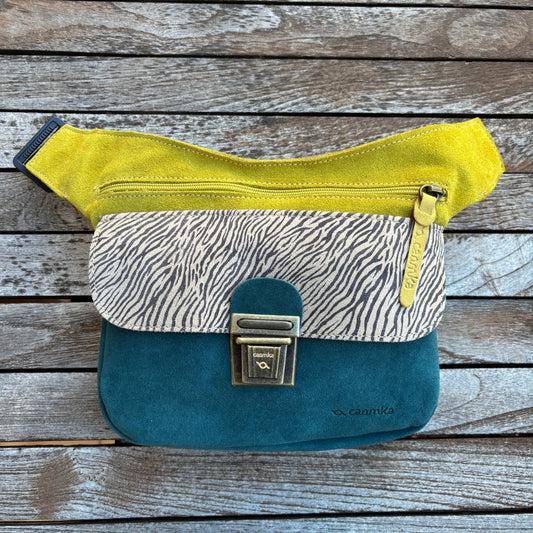 Classic Black Old Gold BioCuir® Naturleder Exklusivstück Nr. 13165
