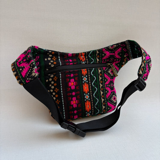 Riñonera Mini "Special Índia Etnical" + Bolsillo trasero extra · Pieza Única Núm. 18341