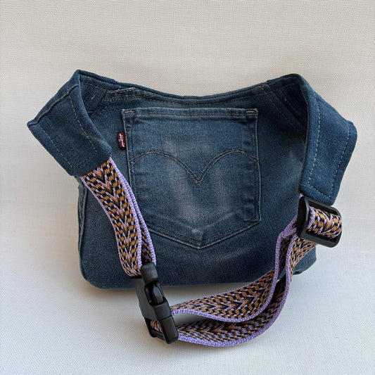 Riñonera “Special ♻️ Jeans Recycled ♻️ Top” · Pieza Única Núm. 18373