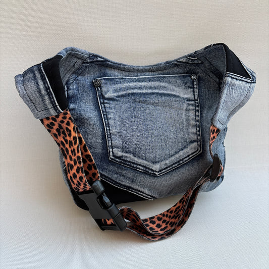 Riñonera “Special ♻️ Jeans Recycled ♻️ Top” · Pieza Única Núm. 18371
