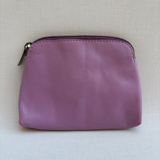 CAOMKA Flat Coin Purse Natural BioCuir® Leather Exclusive Piece No. 13177