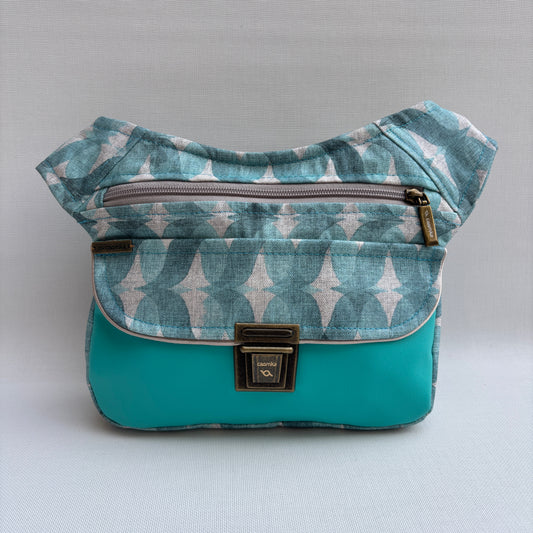 Riñonera "Special Esmeralda Top" + Bolsillo trasero · Impermeable · Pieza Única Núm. 17727