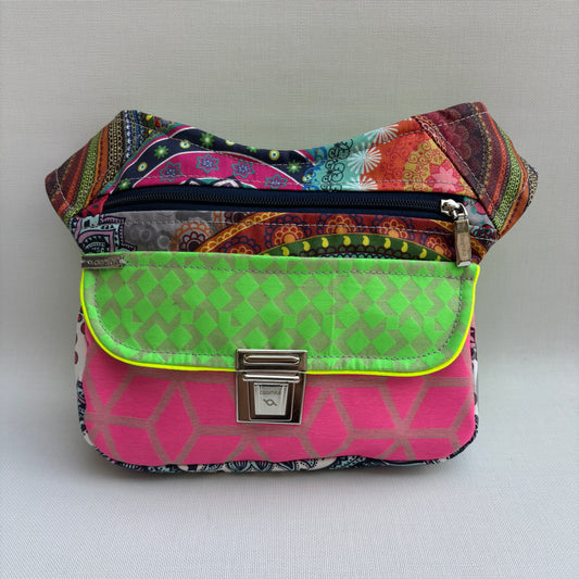 Riñonera "Special Fantasy Colors" + Bolsillo trasero · Impermeable · Pieza Única Núm. 17729