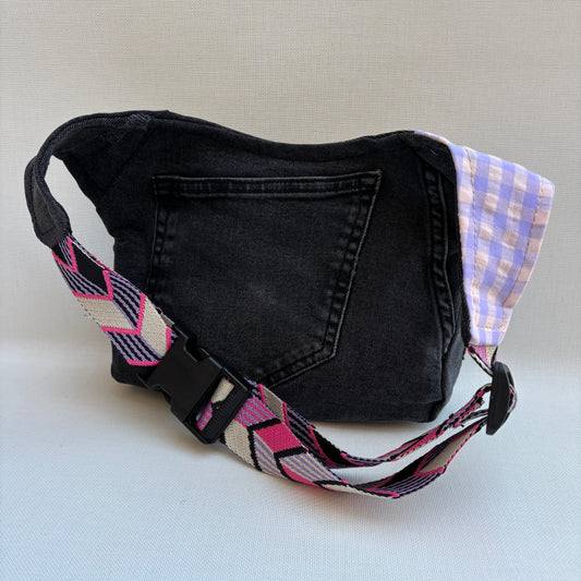 Riñonera "Jeans Top" ♻️ Jeans Recycled ♻️ · Pieza Única Núm. 19277