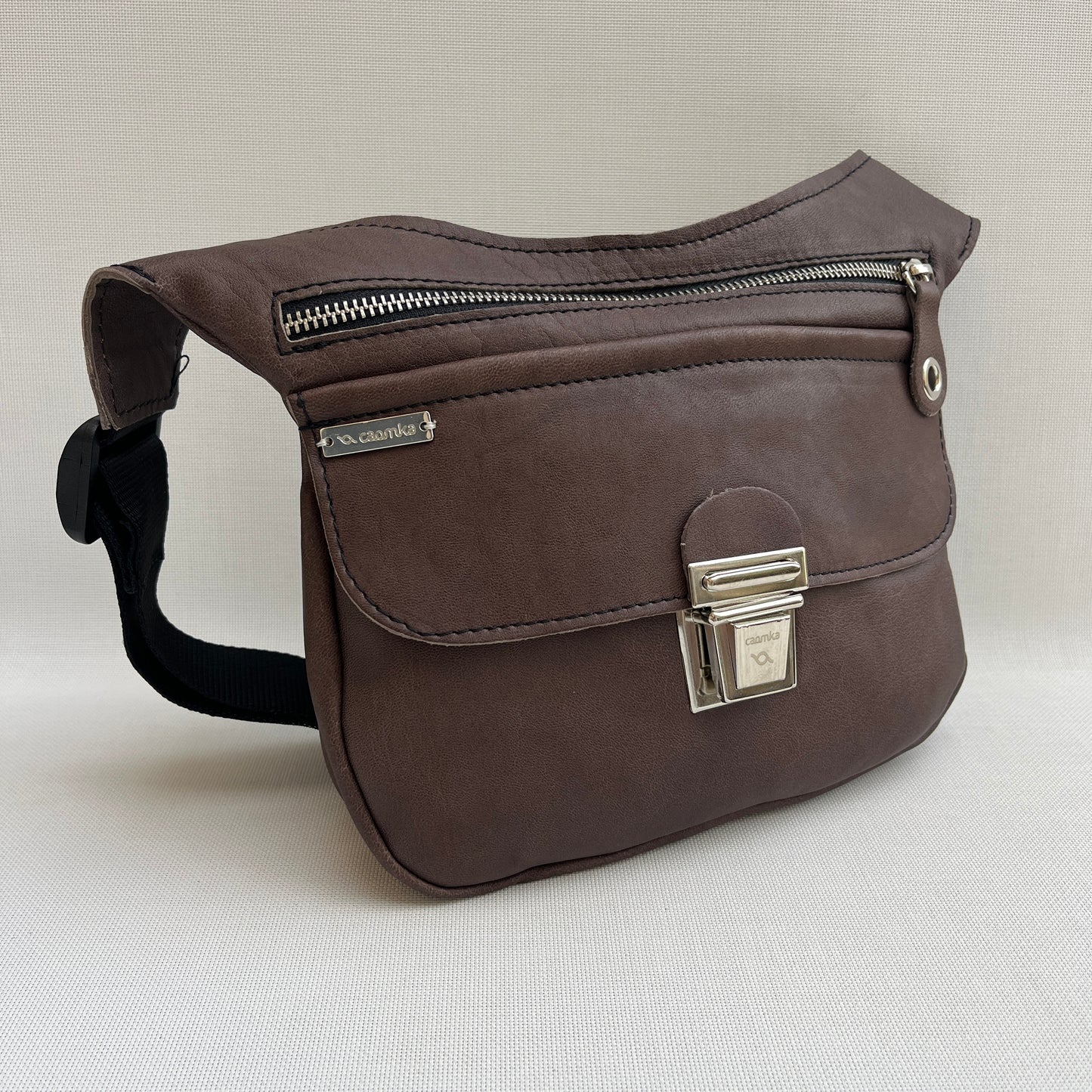 Classic Taupe & Silver · Piel natural BioCuir® · Pieza Exclusiva Núm. 14403