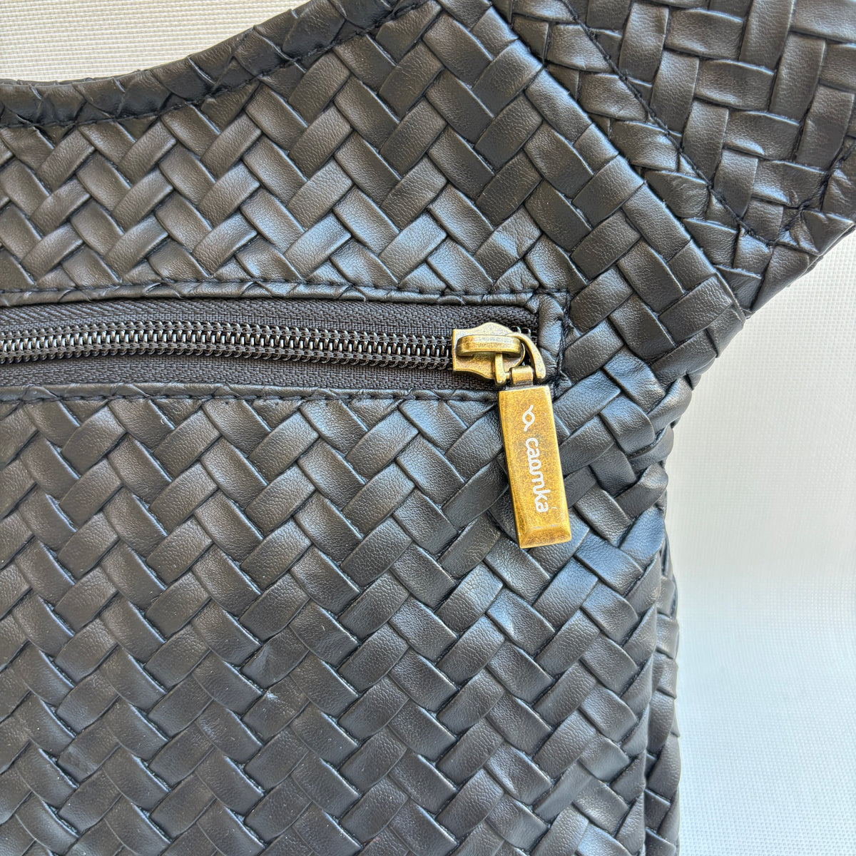 Riñonera "Special Elegant Black Top" · Polipiel + Bolsillo trasero · Pieza Única Núm. 19320
