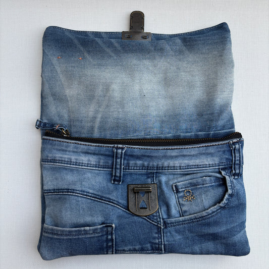 ♻️ Jeans Recycled ♻️ Unique Piece No. 11975
