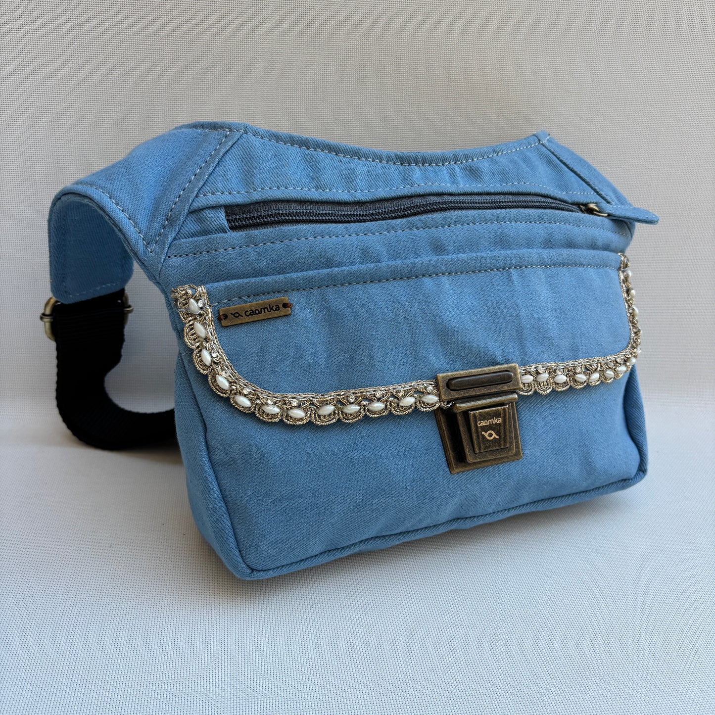 Riñonera "Special Jeans" + Bolsillo trasero · Pieza Única Núm. 19319
