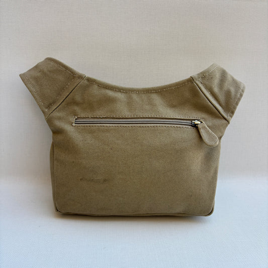 Riñonera "Special Beige & India" + Bolsillo trasero · Pieza Única Núm. 19316