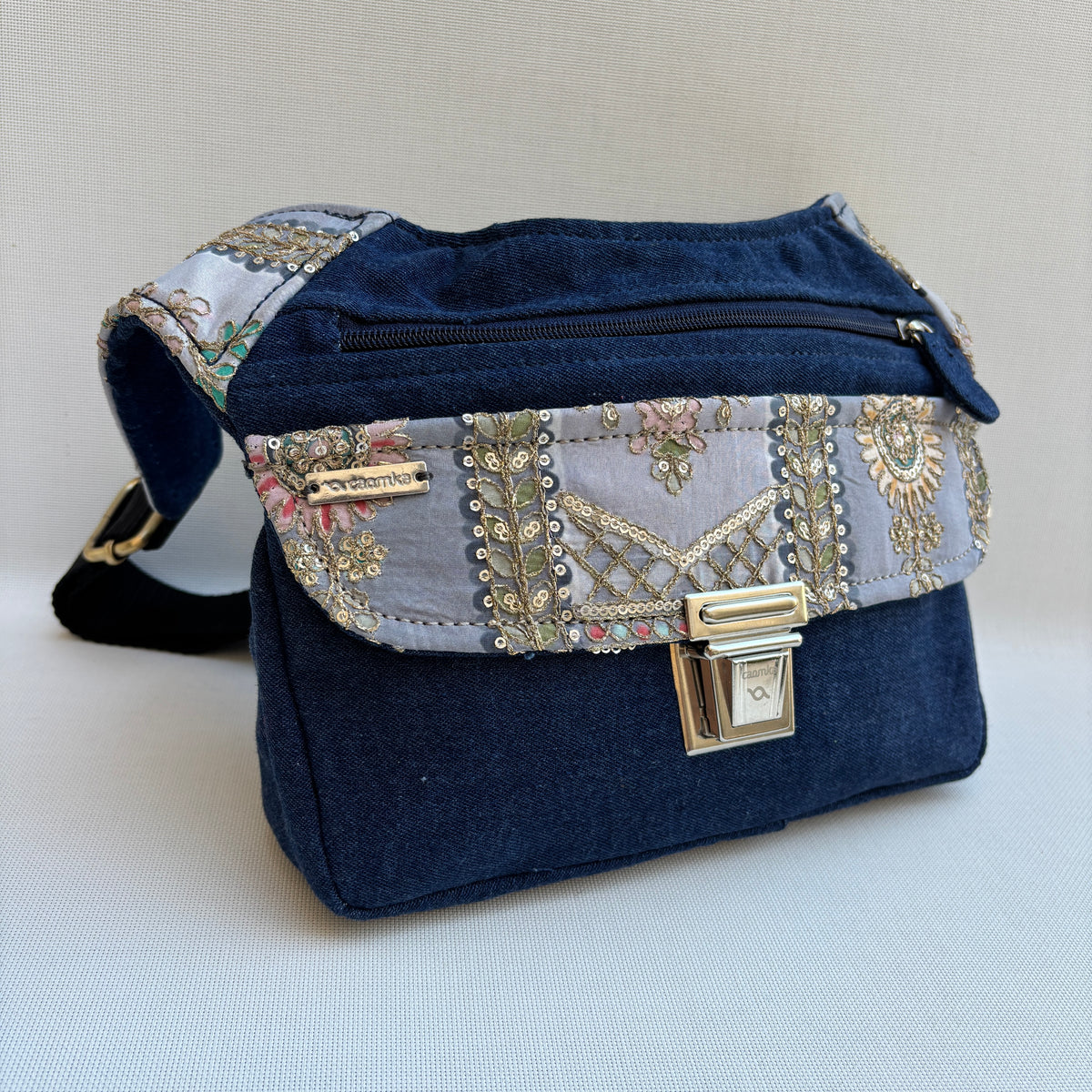 Riñonera "Special Jeans & India" + Bolsillo trasero · Pieza Única Núm. 19315