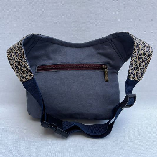 Special Gray Japanese Waves + Bolsillo trasero · Pieza Única Núm. 13594