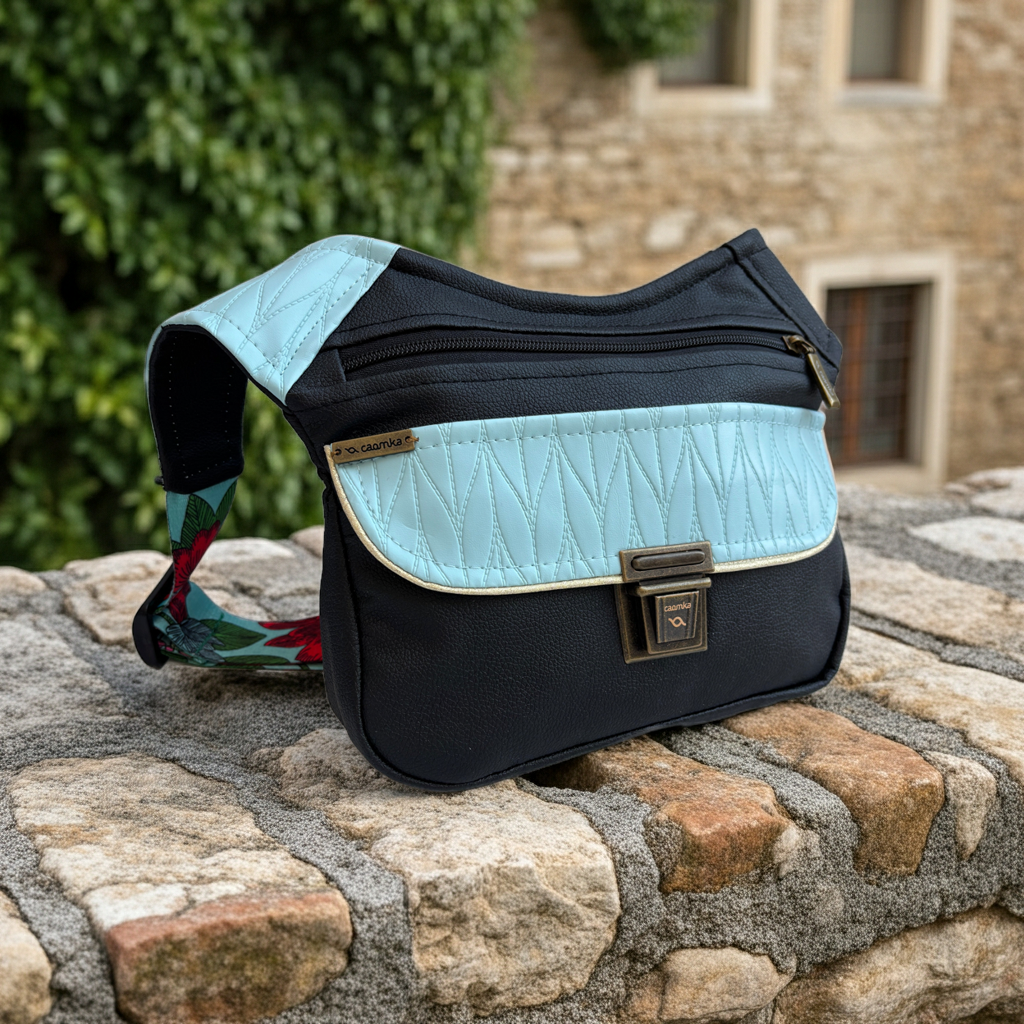 Riñonera "Elegant Sky Blue Top" · Pieza Única Núm. 18513