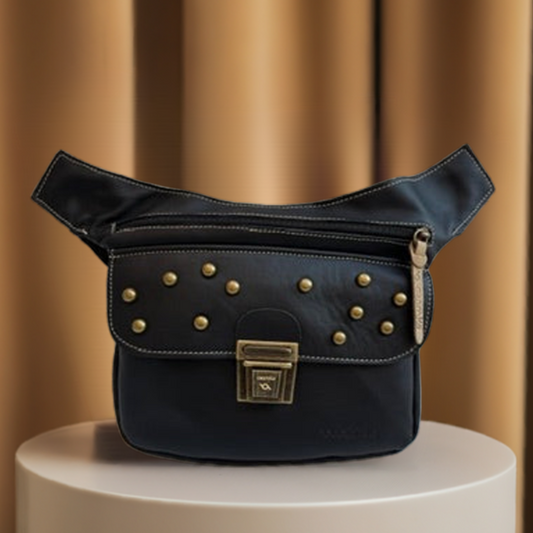 Classic Black Old Gold BioCuir® Naturleder Exklusivstück Nr. 13165