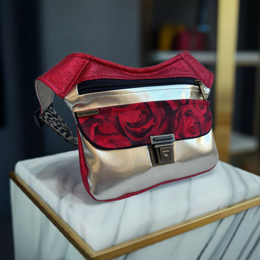 Riñonera "Metalizada Sant Jordi" · Polipiel · Pieza Única Núm. 17292