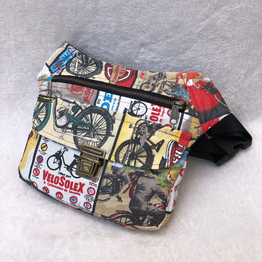 Vintage Cyclomoteur Waterproof. Unique Piece No. 6997