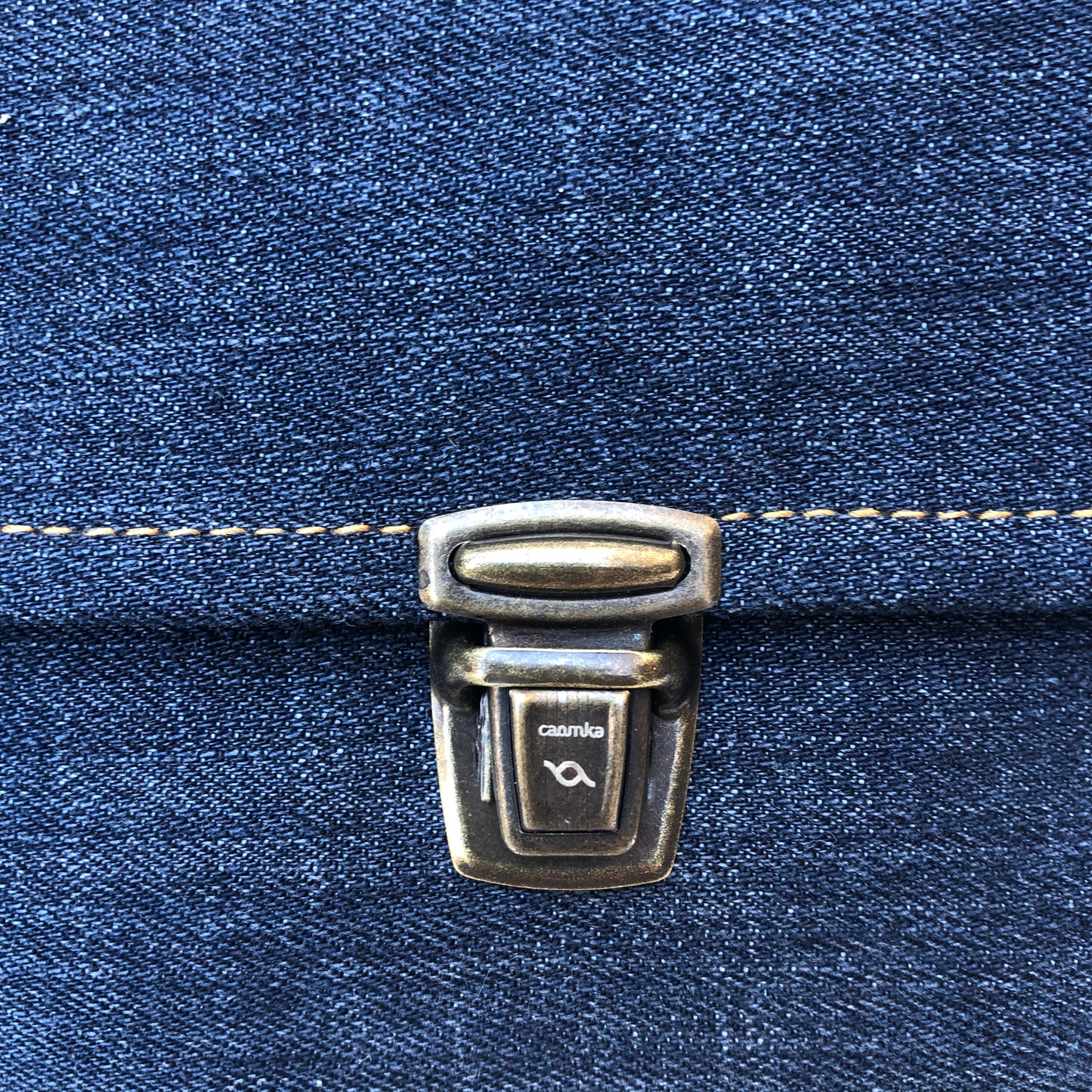 Mini Jeans Old Gold. Unique Piece No. 7054