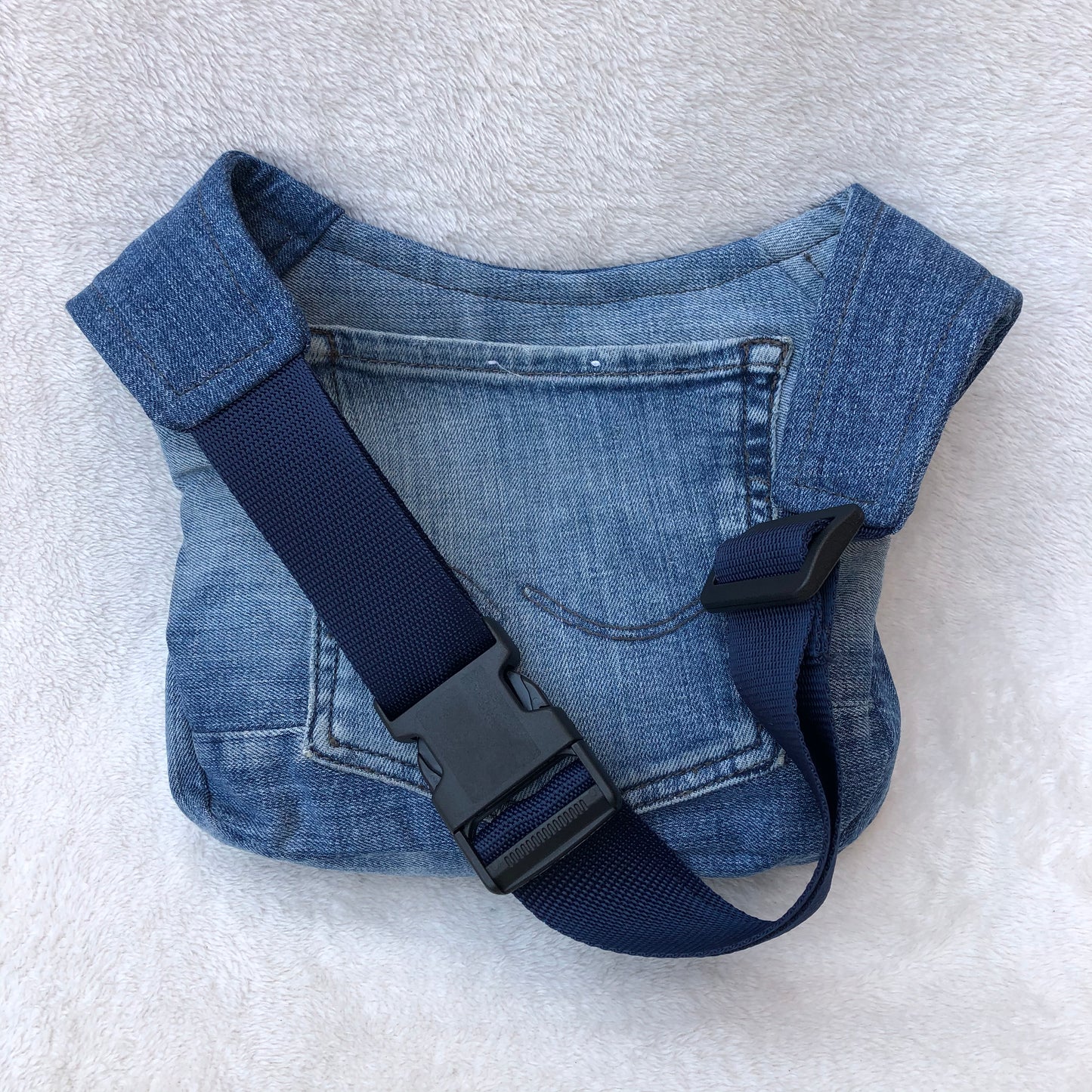 Jeans Recycled & Cats. Unique Piece No. 7076