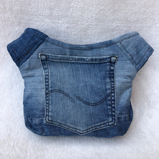 Jeans Recycled & Cats. Unique Piece No. 7076