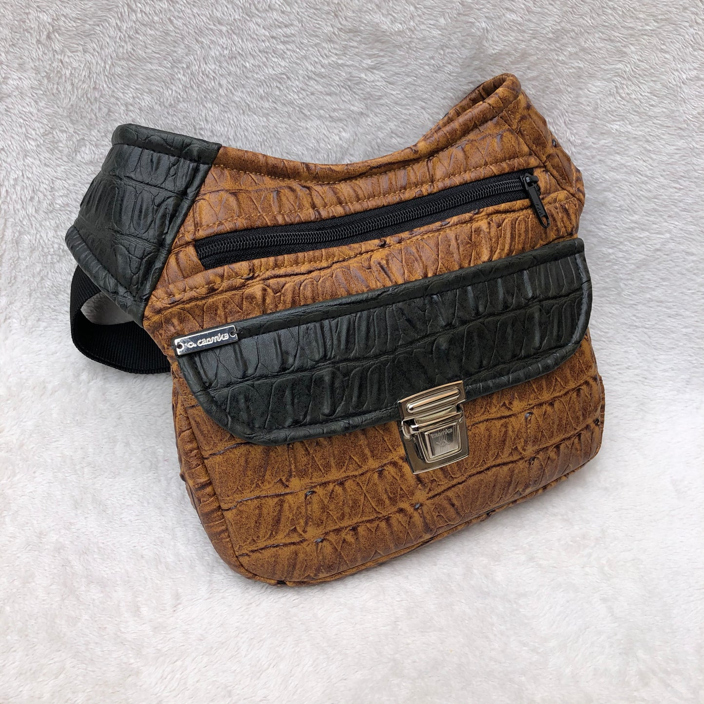 Special Premium Browns. Vegan skin. Unique Piece No. 7068