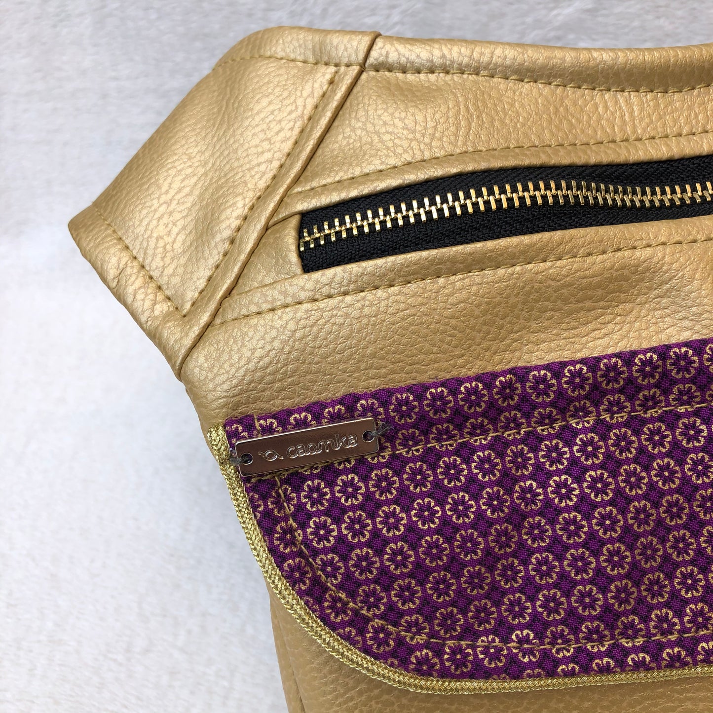 Special Summer Golden Luxury. Piel Vegana. Pieza Única Núm. 5801