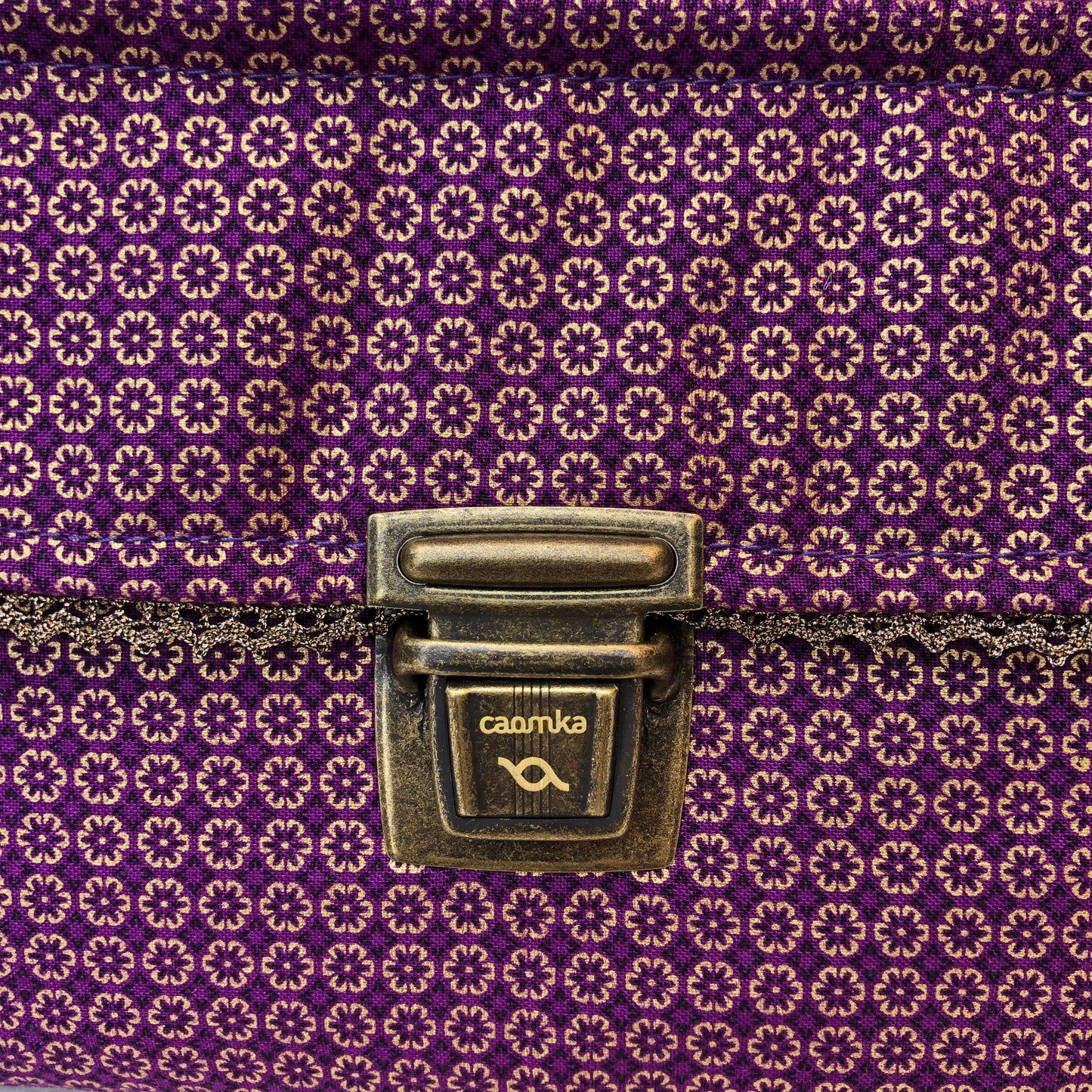 Elegant Mini Flowers Gold. Pieza Exclusiva Núm. 6957