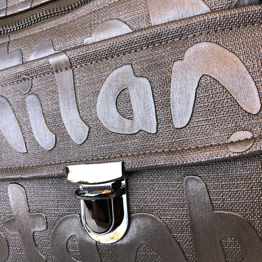 Special Milano Luxury Plus. Vegan skin. Unique Piece No. 6500 + Extra back pocket
