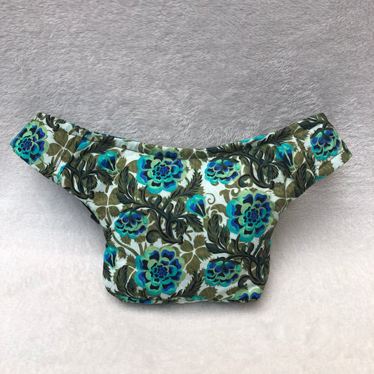 Mini Special Green Flowers. Unique Piece No. 6317
