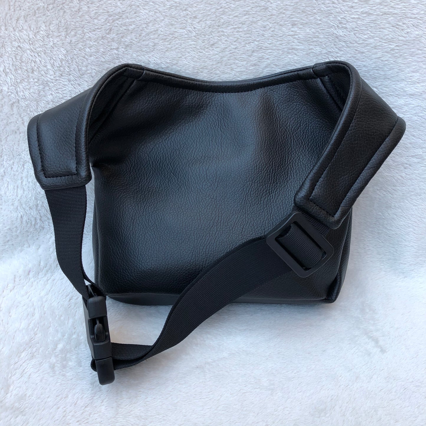 Luxury Black Silver Vegan Leather Exclusive Piece No. 6424