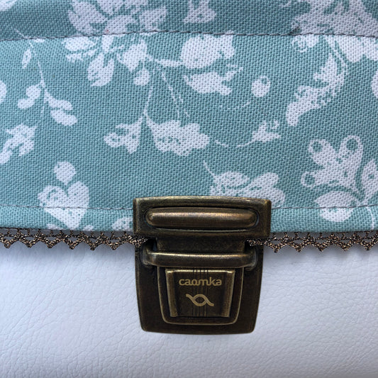 Special White Summer Vegan Leather Unique Piece No. 7217