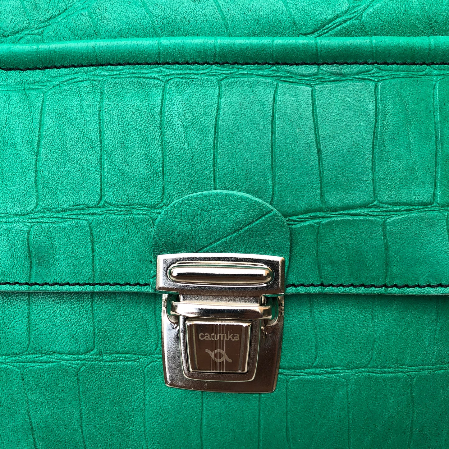 Summer Green · Piel natural BioCuir® · Pieza Exclusiva Núm. 7279