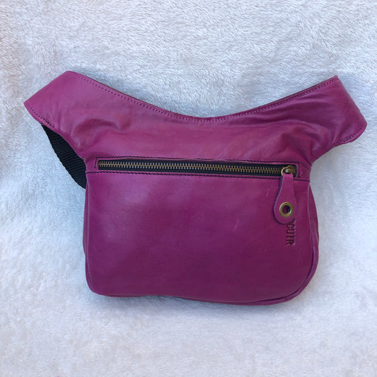 Summer Purple & Old Gold Natural BioCuir® Leather Exclusive Part No. 7322
