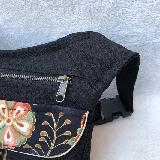 Special Spike Black & Japanese Flowers · Wasserfest · Einzelstück Nr. 7380