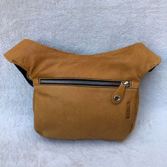 Special Summer Camel & Yellow · Piel natural BioCuir® · Pieza Exclusiva Núm. 7361