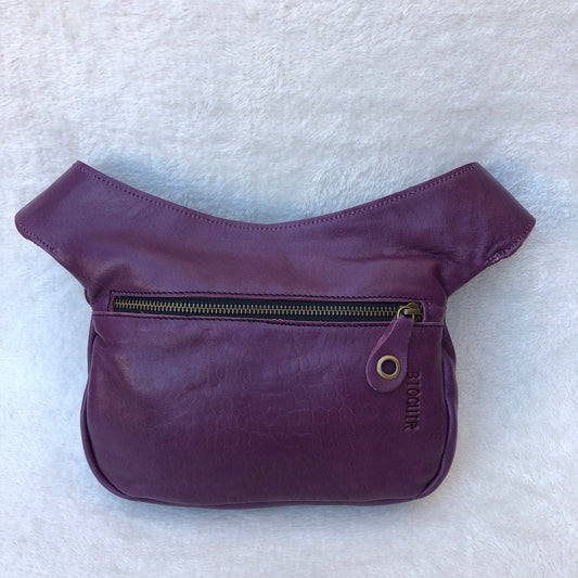 Summer Wine & Fuchsia Natural BioCuir® Leather Exclusive Piece No. 7402