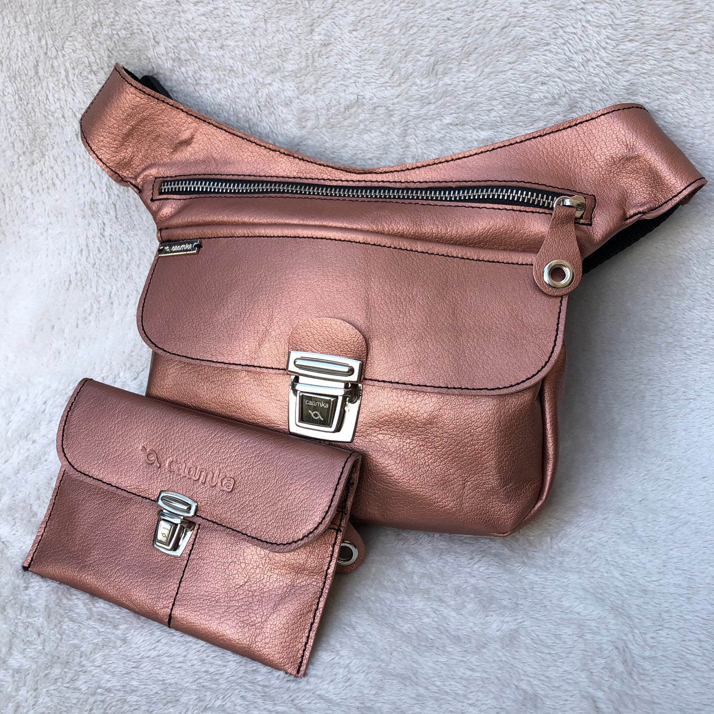 PACK ESPECIAL: Party Elegant Summer · Piel natural BioCuir® · Piezas Exclusivas Núm. 7499 y 7500