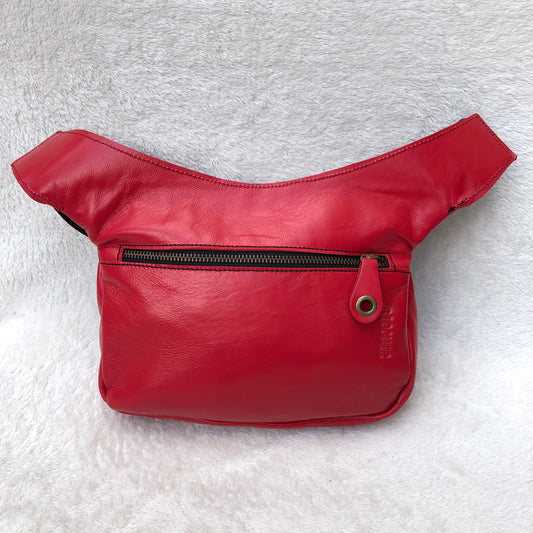 Summer Red-Old Gold Natural BioCuir® Leather Exclusive Part No. 7465