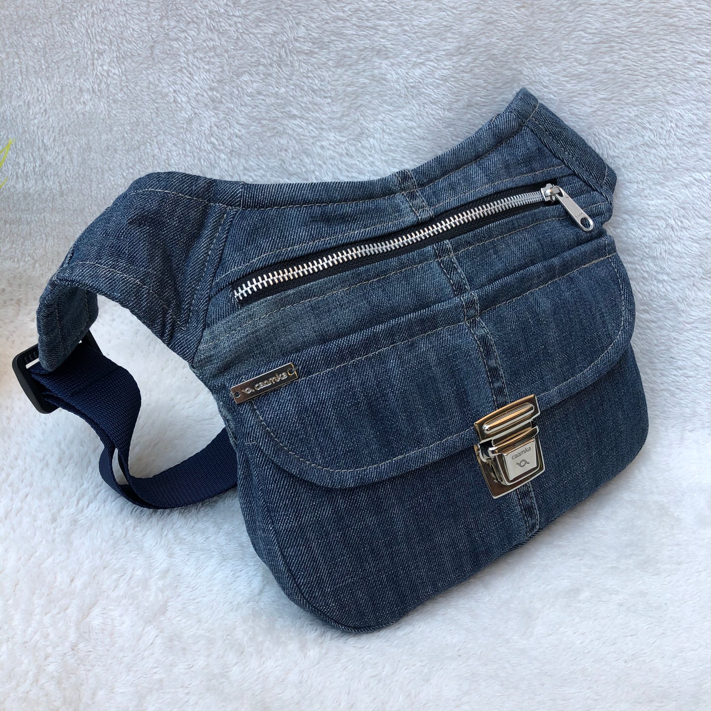 Jeans Recycled Silver Unique Piece No. 7545