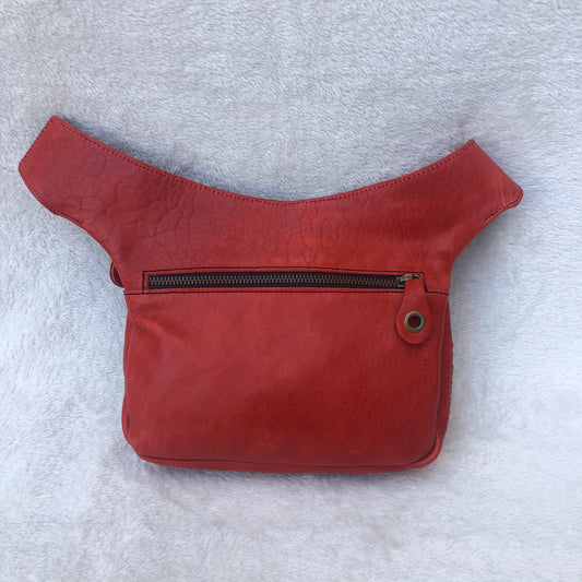 Summer Red-Old Gold Natural BioCuir® Leather Exclusive Part No. 7574