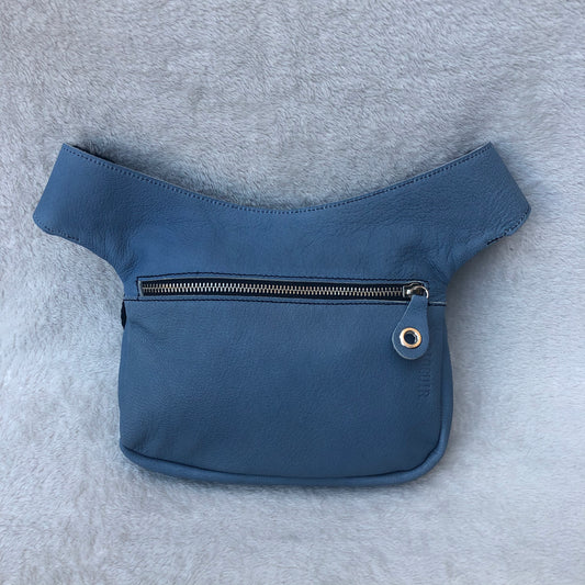Summer Special Blue & Silver Natural BioCuir® Leather Exclusive Part No. 7606