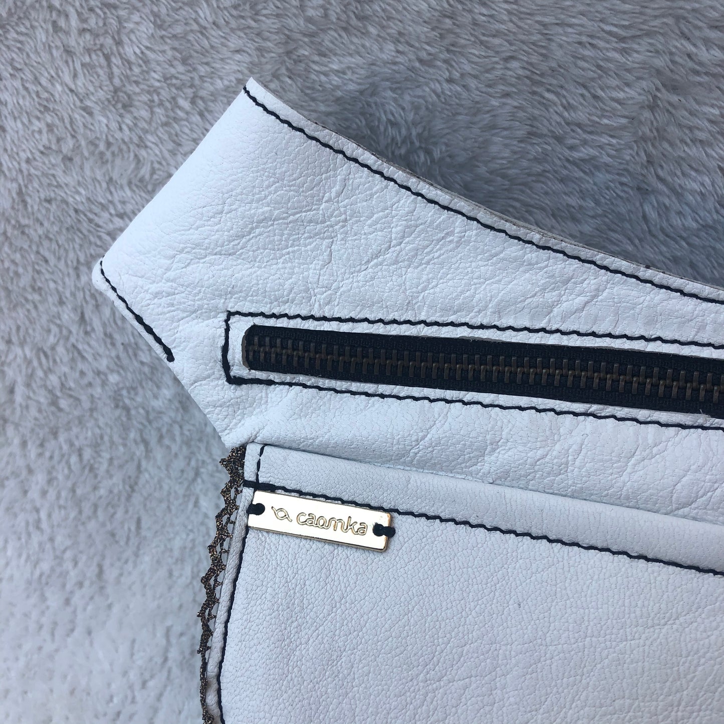 Summer Special White Old Gold · Piel natural BioCuir® · Pieza Exclusiva Núm. 7567