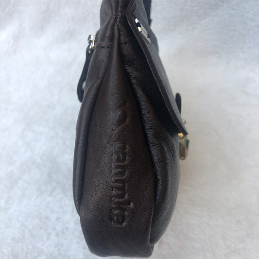 Summer Brown Chocolate & Silver Natural BioCuir® Leather Exclusive Part No. 7677