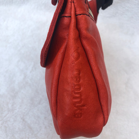 Summer Red & Silver Natural BioCuir® Leather Exclusive Part No. 7596