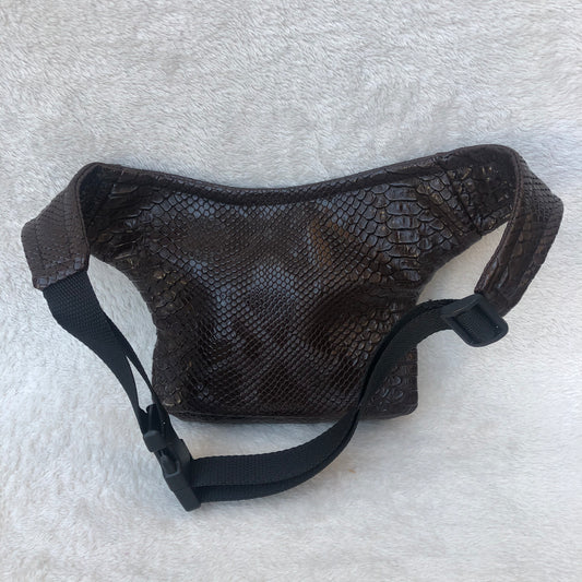 Mini Plus Brown & Animal Print · Piel Vegana · Pieza Única Núm. 7591