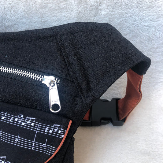 Spezieller Spike Black & Music "Waterproof". Einzelstück Nr. 7595
