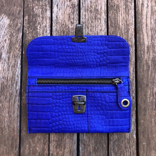 CAOMKA Flat Coin Purse Natural BioCuir® Leather Exclusive Piece No. 7919